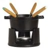 Staub Mini Fondue Set 10 Cm, Schwarz
