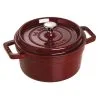 Staub Cocotte 22 Cm, Rund, Grenadine-Rot, Gusseisen