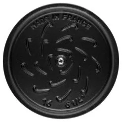 Staub Reis-Cocotte 16 Cm, Rund, Schwarz, Gusseisen 10 Staub Reis-Cocotte 16 Cm, Rund, Schwarz, Gusseisen -Messer Verkaufsgeschäft 40509 655 0 6