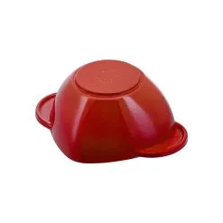 Staub Cocotte 20 Cm, Herz, Kirsch-Rot, Gusseisen -Messer Verkaufsgeschäft 40509 798 0 4