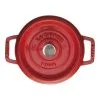 Staub Cocotte 18 Cm, Rund, Kirsch-Rot, Gusseisen