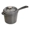 Staub Stieltopf 18 Cm, Gusseisen, Graphit-Grau