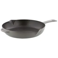 Staub Bratpfanne Mit Ausgießnase 26 Cm, Gusseisen, Graphit-Grau