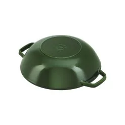 Staub Wok Mit Glasdeckel 30 Cm, Gusseisen -Messer Verkaufsgeschäft 40511 465 0 5