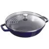 Staub Wok Mit Glasdeckel 30 Cm, Gusseisen