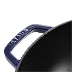 Staub Wok Mit Glasdeckel 30 Cm, Gusseisen -Messer Verkaufsgeschäft 40511 467 0 4