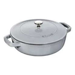 Staub Bräter Mit Chistera Drop-Structure 24 Cm, Gusseisen