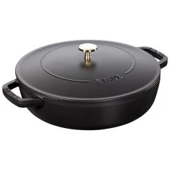Staub Bräter Mit Chistera Drop-Structure 28 Cm, Gusseisen