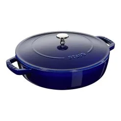 Staub Bräter Mit Chistera Drop-Structure 24 Cm, Gusseisen
