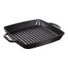 Staub Grillpfanne 28 X 28 Cm, Gusseisen, Schwarz