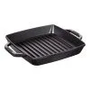Staub Grillpfanne 23 X 23 Cm, Gusseisen, Schwarz