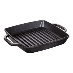 Staub Grillpfanne 23 X 23 Cm, Gusseisen, Schwarz
