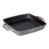 Staub Grillpfanne 23 X 23 Cm, Gusseisen, Graphit-Grau