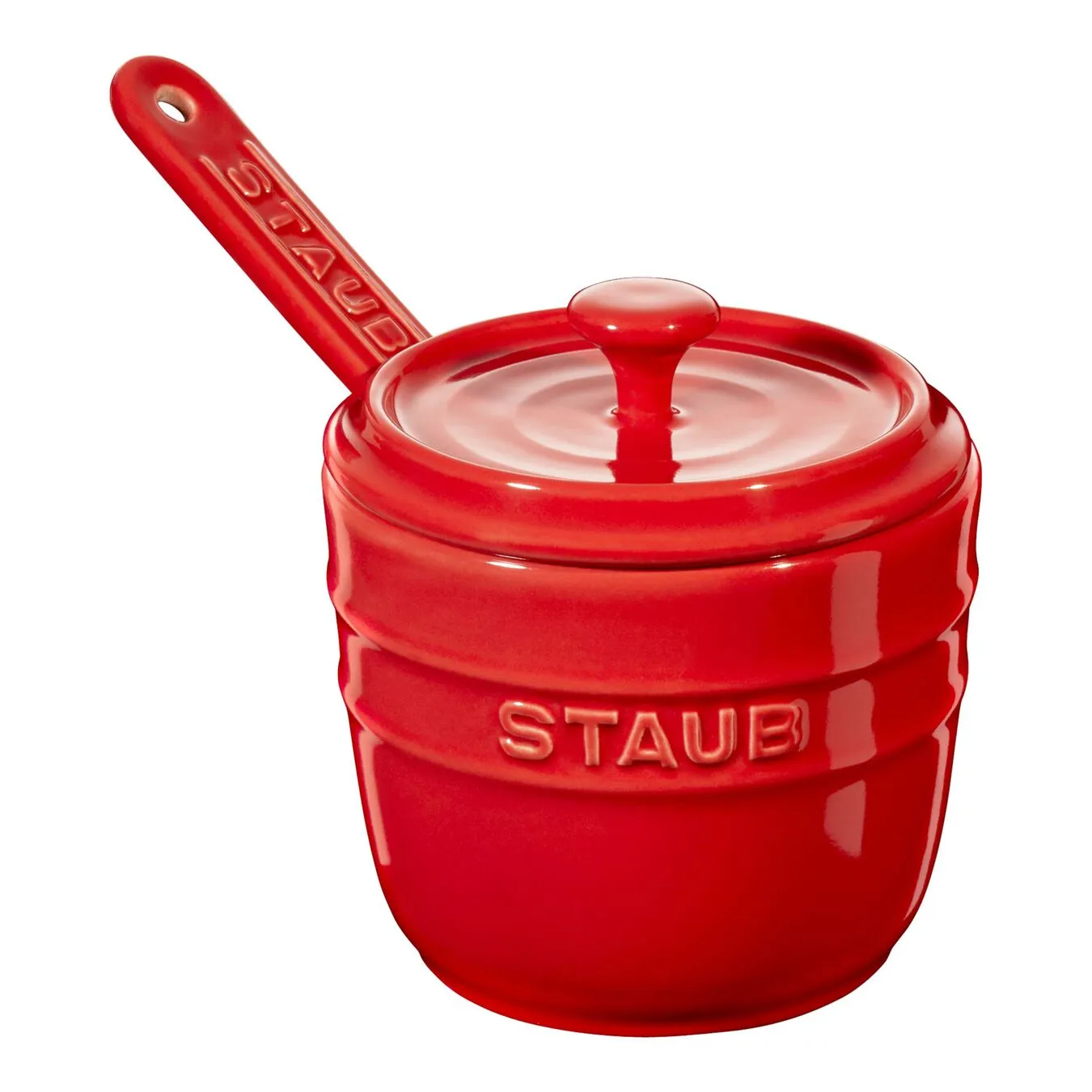 Staub Zuckerdose 9 Cm, Keramik, Kirsch-Rot 1 Staub Zuckerdose 9 Cm, Keramik, Kirsch-Rot
