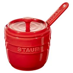 Staub Zuckerdose 9 Cm, Keramik, Kirsch-Rot 5 Staub Zuckerdose 9 Cm, Keramik, Kirsch-Rot -Messer Verkaufsgeschäft 40511 800 0 3