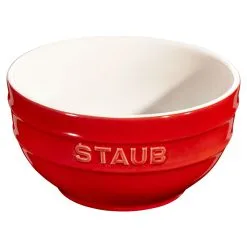 Staub Schüssel 14 Cm, Keramik, Kirsch-Rot