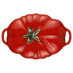 Staub Cocotte 16 Cm, Tomate, Kirsch-Rot, Keramik 10 Staub Cocotte 16 Cm, Tomate, Kirsch-Rot, Keramik -Messer Verkaufsgeschäft 40511 855 0 5