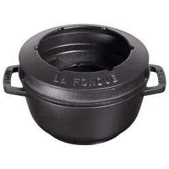 Staub Fondue Set 18 Cm, Schwarz -Messer Verkaufsgeschäft 40511 971 0 1