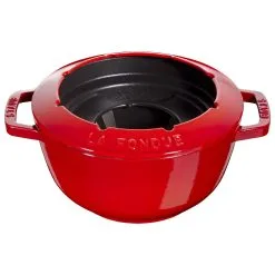 Staub Fondue Set 20 Cm, Kirsch-Rot -Messer Verkaufsgeschäft 40511 975 0 2