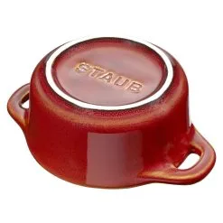 Staub Mini Cocotte 10 Cm, Rund, Antik-Kupfer, Keramik -Messer Verkaufsgeschäft 40511 999 0 5