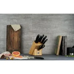 Zwilling Messerblock, Bambus, 8-tlg. 8-tlg, Natur -Messer Verkaufsgeschäft 424415735