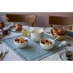 Staub Schüssel 14 Cm, Keramik, Elfenbein-Weiß -Messer Verkaufsgeschäft 424424031