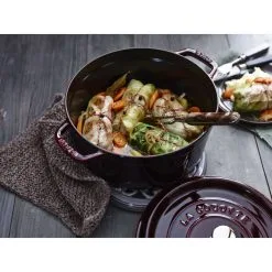 Staub Cocotte 24 Cm, Rund, Grenadine-Rot, Gusseisen 9 Staub Cocotte 24 Cm, Rund, Grenadine-Rot, Gusseisen -Messer Verkaufsgeschäft 424424330