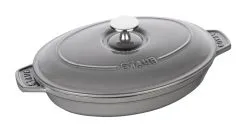 Staub Ofenform Mit Deckel 23 Cm, Gusseisen